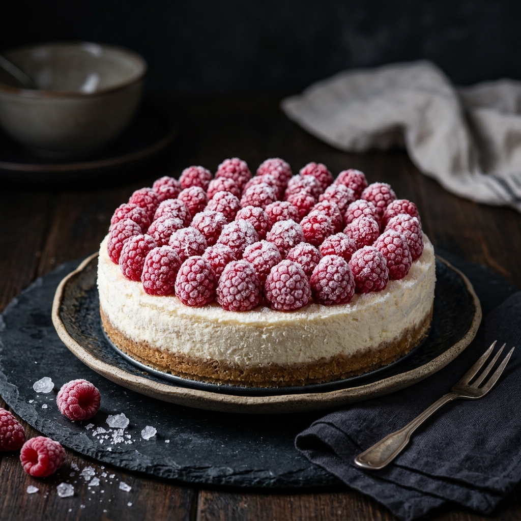 Frambuazlı Cheesecake